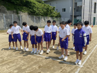 １年男子スタートす